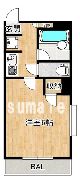 コンフォートマンション下町の間取り|間取り図