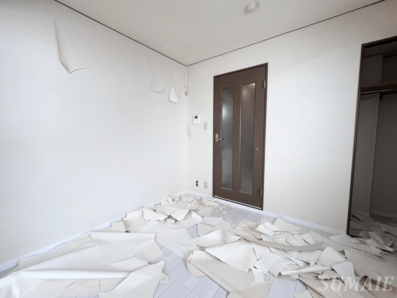 コンフォートマンション下町のキッチン|ワンレバー式混合水栓キッチン。