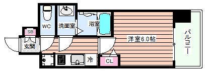 【間取り】 | プレサンス西淡路レジェーロ