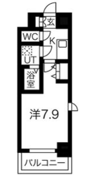 メイクス新栄の間取り