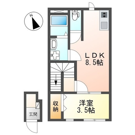 エルスールの間取り