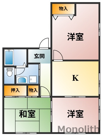 サンモールの間取り