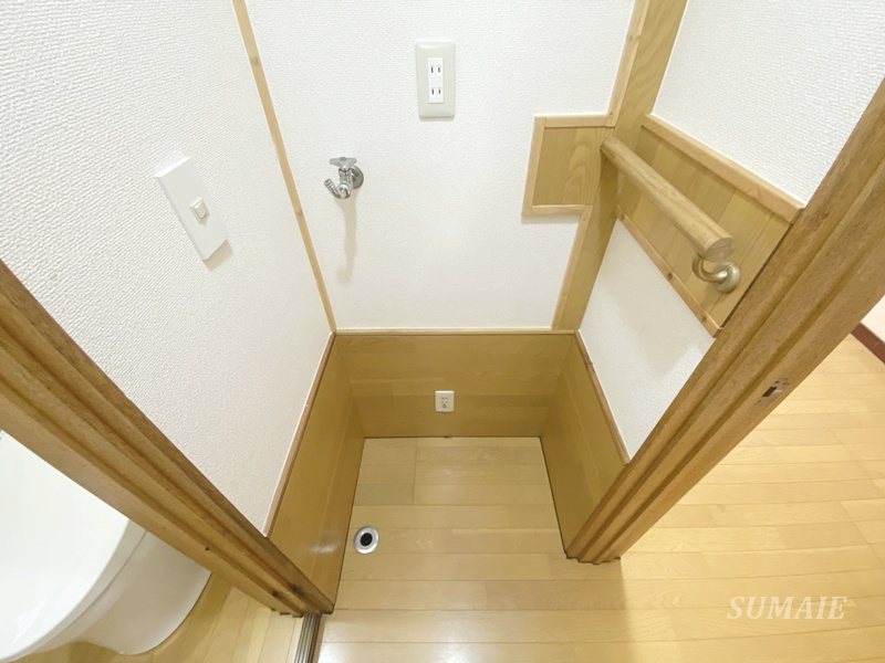 小林荘のその他共用部分|洗濯機置場です☆