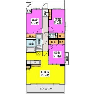 【間取り】 | プレア貴船　★プライスホームなら仲介手数料が0円です！★