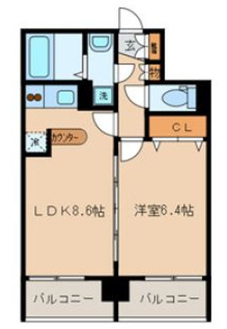 レディアントイワイダの間取り