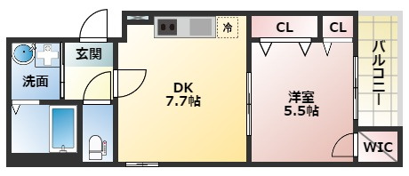 【間取り】 | フジパレス阪南町Ⅰ番館