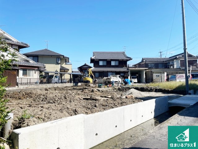 守山市小島町　第6期　新築一戸建ての外観|現在建築中！落ち着いた街並みで新生活を始めることが出来そう！周辺の物件も併せてご紹介させて頂きます！