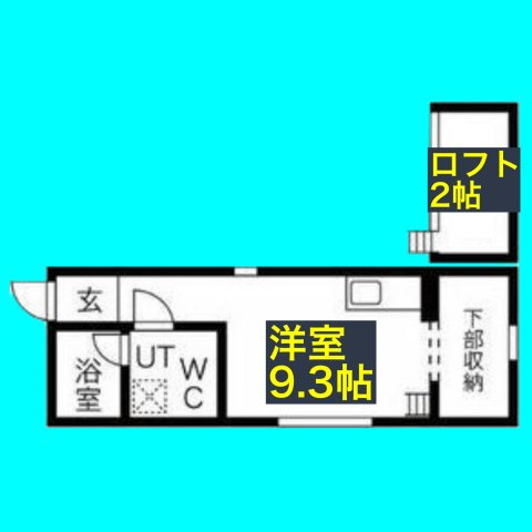 Casa ciruela(カーサ シルエラ)の間取り