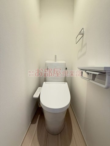 エクシア御井駅前のトイレ|落ち着いたトイレです