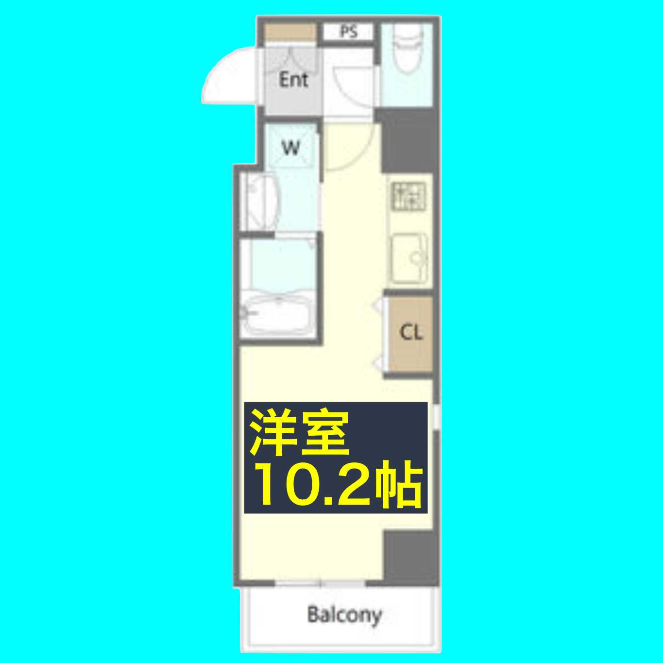 THE RESIDENCE IMAIKE EASTの間取り