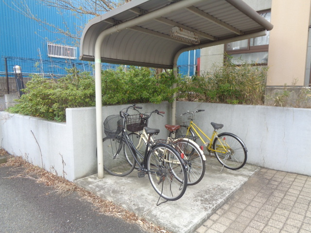 パルメゾンつきみ野のその他共用部分|自転車置場　※実際の使用状況とは異なります(現況優先)