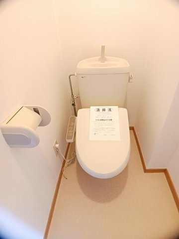 ヴィレッジ龍馬　Ｃのトイレ|トイレです