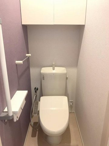 プラシード坂本Ａのトイレ|トイレです