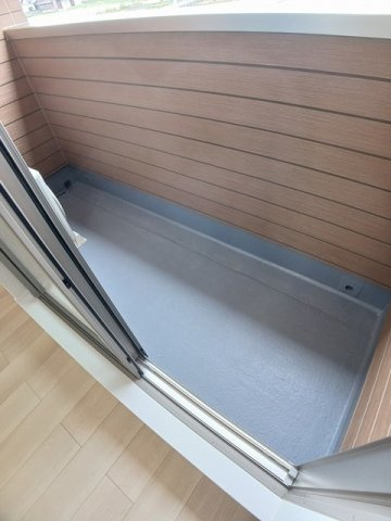 オリーブ坂本　Ｃのバルコニー|バルコニーからの眺めを楽しみながら食事をしませんか