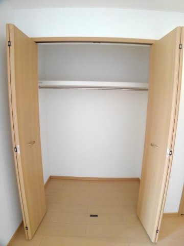メゾン　ド　ソレイユ　Ｂの収納|専用の収納スペースです