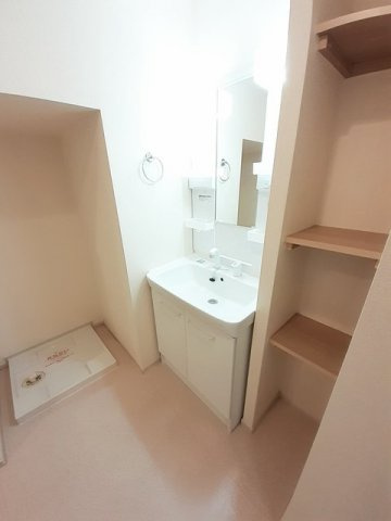 ＪａｄｅＨｏｕｓｅ　Ｃの洗面所|使いやすい洗面所です