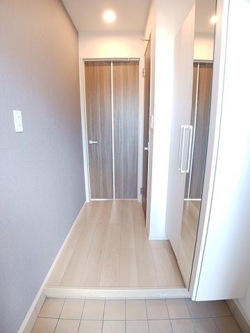 ルミエールの玄関|明るい玄関です