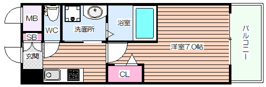 【間取り】 | SWISS梅田東