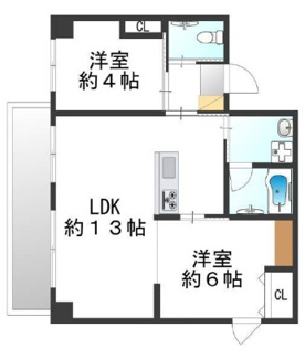【間取り】 | Ｎ'ｓ銘苅Ⅱ（ＳＹＮ） | Ｎ'ｓ銘苅Ⅱ（ＳＹＮ）★那覇市銘苅エリア