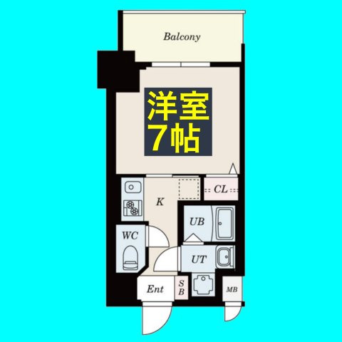 S-RESIDENCE浄心Eastの間取り