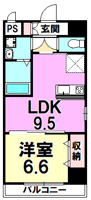 【間取り】 | ラ シャンス Kanaike