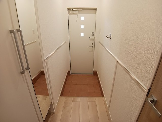 ベルメゾンＧの玄関|シンプルで使いやすい玄関です
