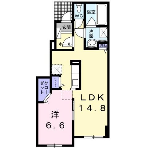 イーストサンの間取り