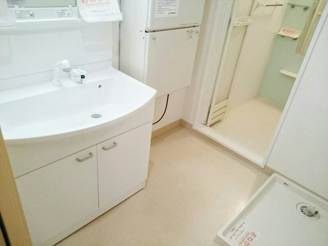 ビリーブ　グットⅠの洗面所|スペースが確保できる洗面所です