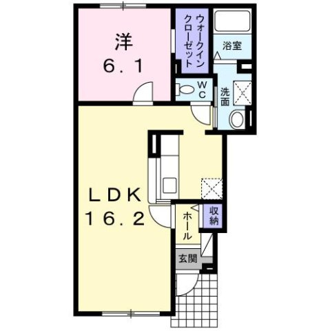 アルバ・プラシードＡの間取り
