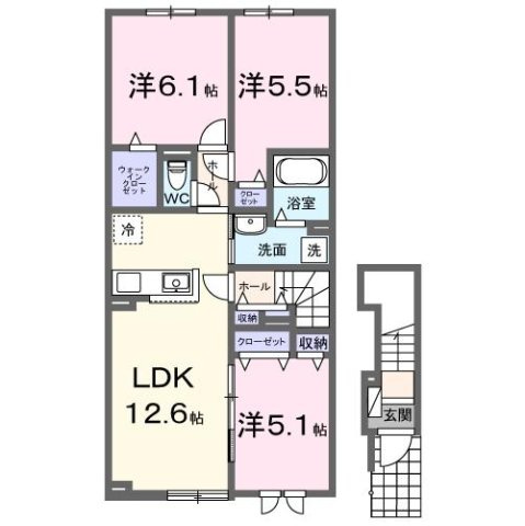 ココルの間取り