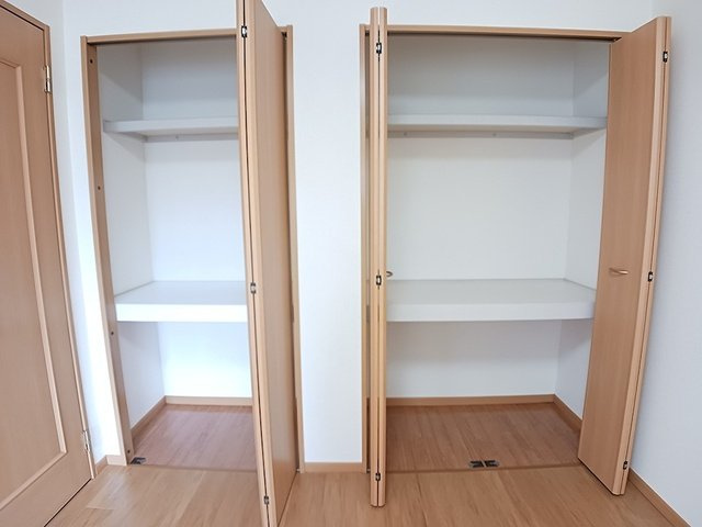 カーサイリーデの収納|ちょっとした収納スペースも充実しています