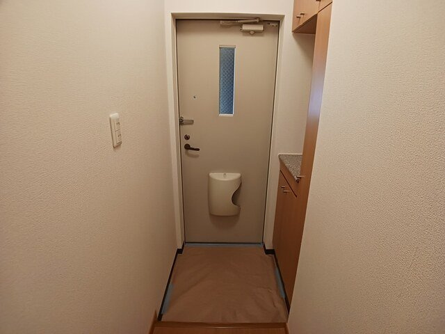 カーサイリーデの玄関|明るい玄関です