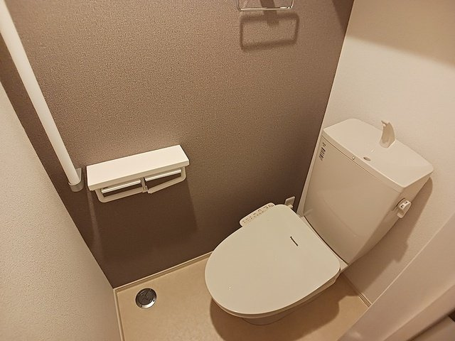 ベルメゾンＧのトイレ|落ち着いたトイレです