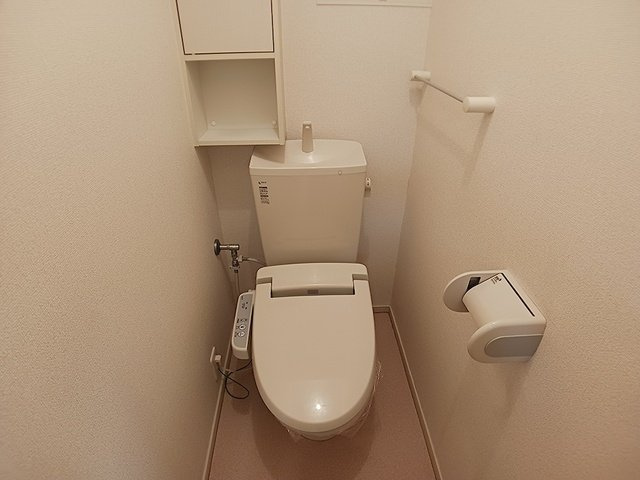 レインボーハイツモアのトイレ|清潔感のあるトイレです