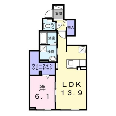ソナーレⅡの間取り