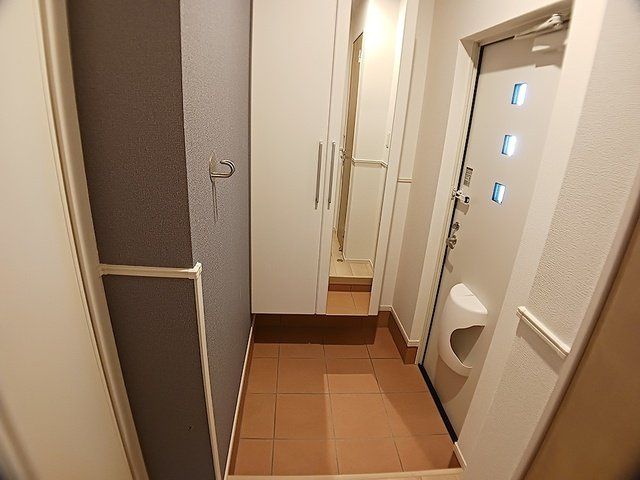 ソナーレⅡの玄関|落ち着いた玄関です