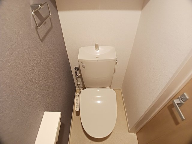 ソナーレⅡのトイレ|落ち着いた色調のトイレです