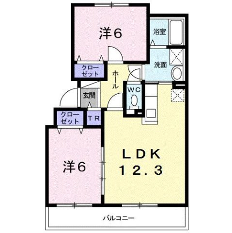 サニーイーストの間取り