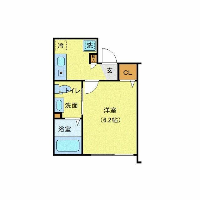 ＬａＲｏｃｈｅｌｌｅ杉田の間取り