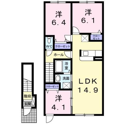 ライトサファイアの間取り