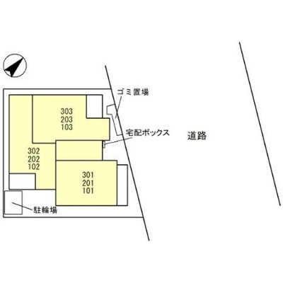 【区画図】 | ラポーム北戸田