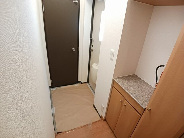 ジェルメスクエアの玄関|きれいな玄関です