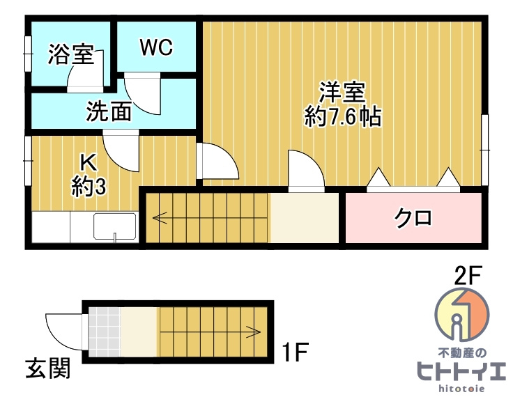 サンマリノ吉田の間取り