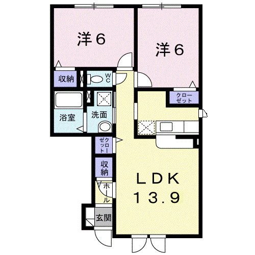 サム・ソラーレの間取り