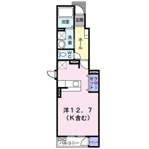 デフィⅠの間取り