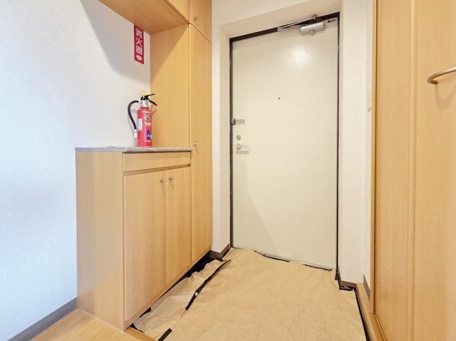 ベルグランデＢの玄関|シンプルで使いやすい玄関です