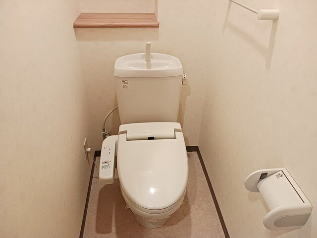 ベルグランデＢのトイレ|コンパクトで使いやすいトイレです