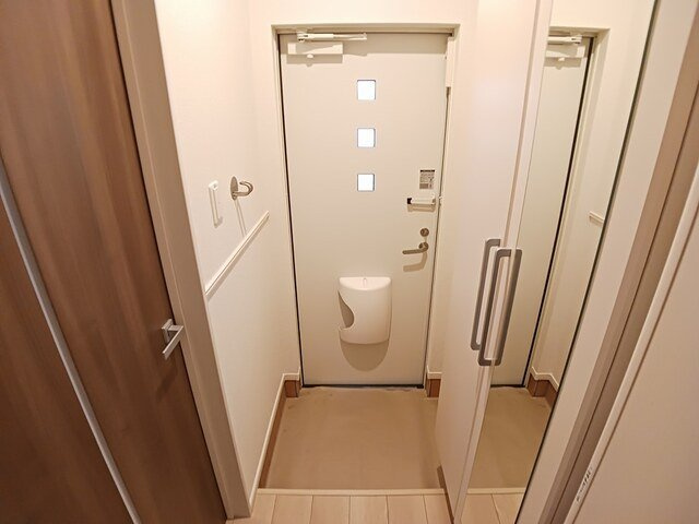 パルタージュⅢの玄関|毎日通る玄関はこちらです
