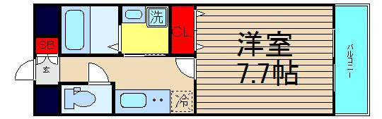 トッチ1番館の間取り