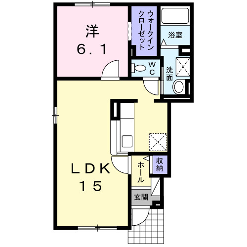 リアンカムイの間取り